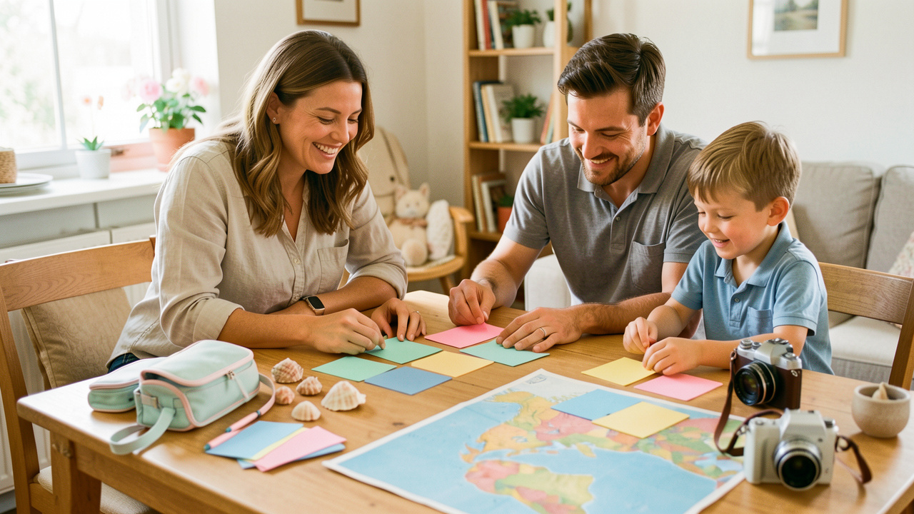 Routine familiale vacances scolaires : trouver un rythme serein
