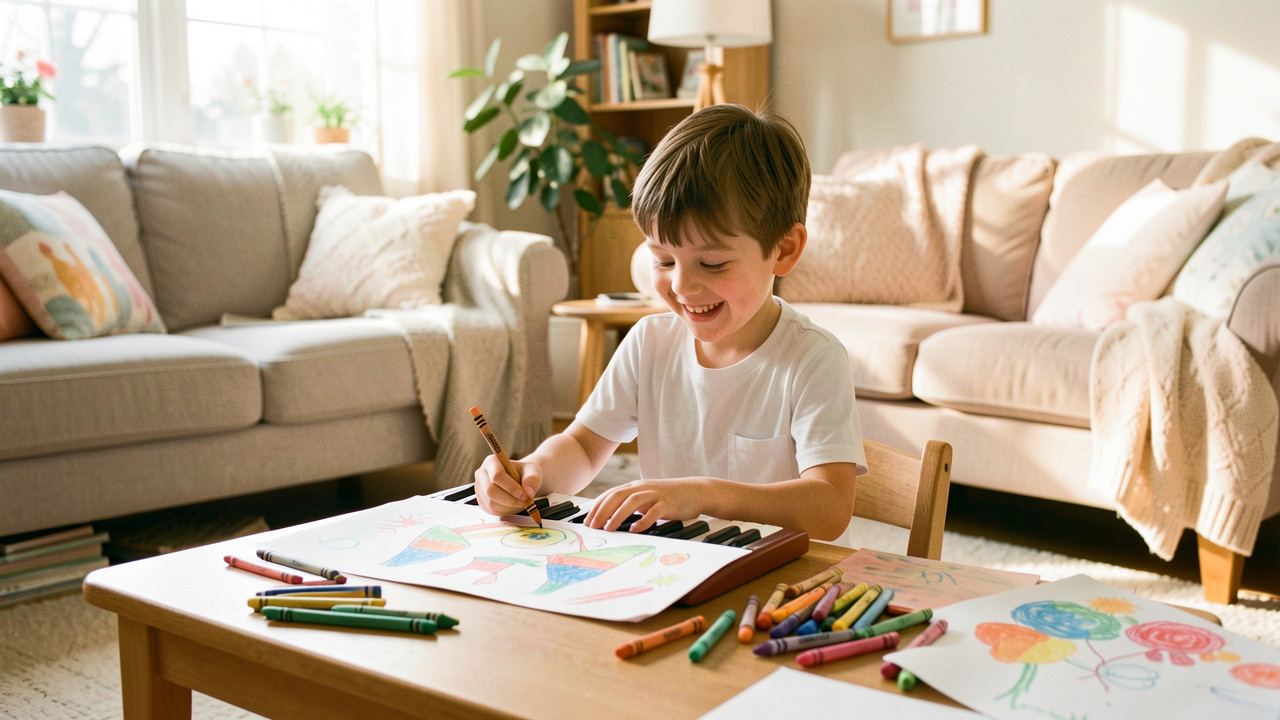 Activités artistiques enfant vacances scolaires : un cadre léger