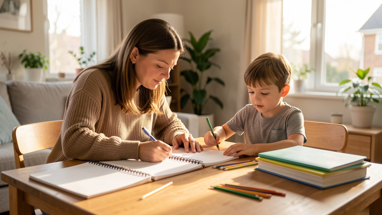 Routine devoirs à la maison : trouver un rythme serein