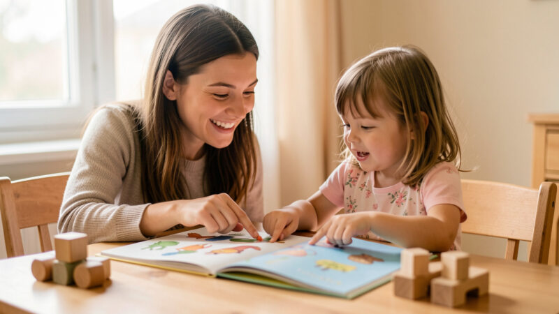 Éveil du langage chez l’enfant : activités simples au quotidien
