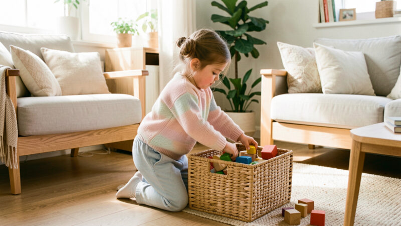 Aménagement maison jeune enfant : un cadre simple pour grandir
